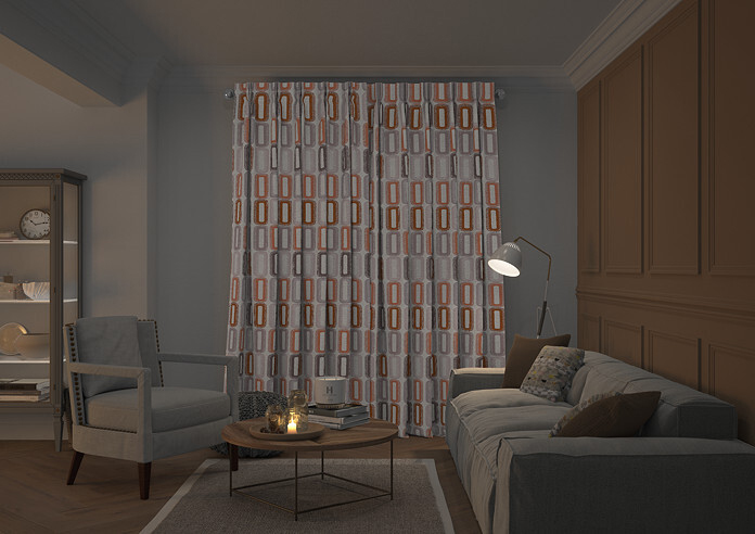Soho, Terracotta - Made to Measure Curtains - Image 7